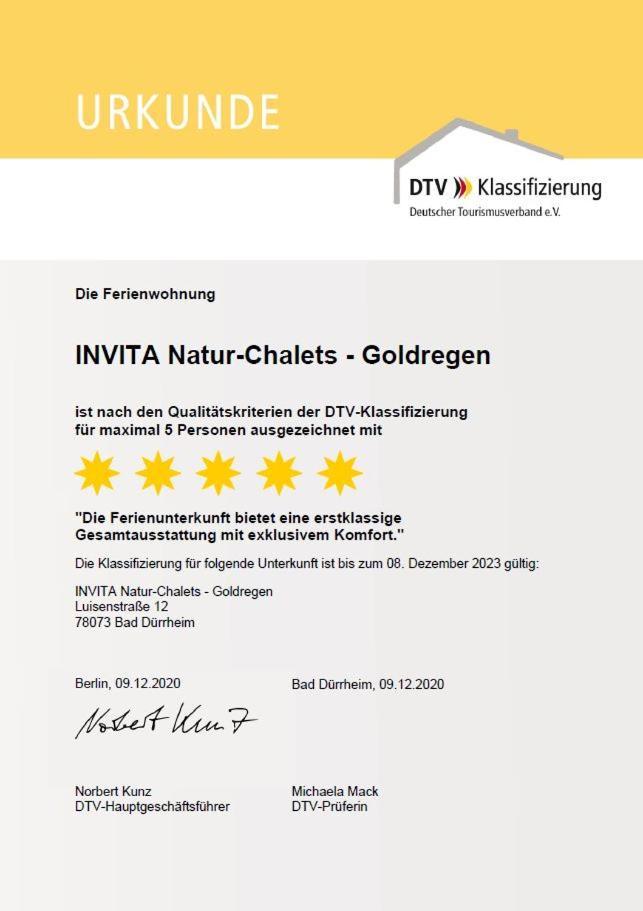 Invita Natur-Chalets Penthouse - Familienurlaub Im Schwarzwald - 240Qm Bad Dürrheim Eksteriør bilde